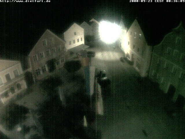 Archiv Foto Webcam Ostansicht Rathaus Dietfurt