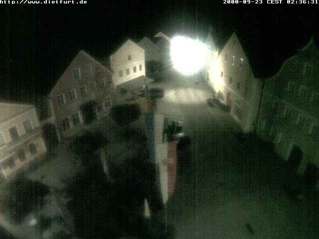 Archiv Foto Webcam Ostansicht Rathaus Dietfurt