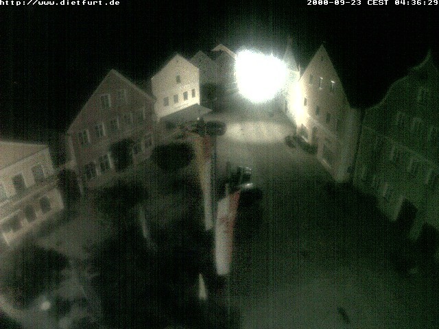 Archiv Foto Webcam Ostansicht Rathaus Dietfurt