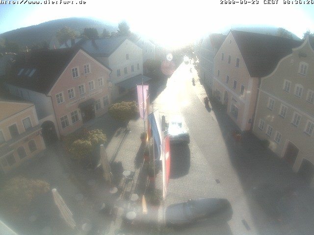 Archiv Foto Webcam Ostansicht Rathaus Dietfurt