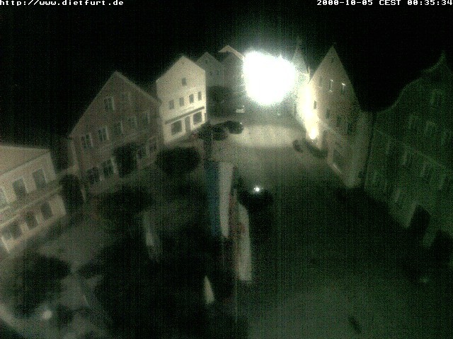 Archiv Foto Webcam Ostansicht Rathaus Dietfurt