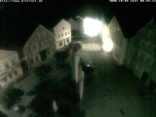 Archiv Foto Webcam Ostansicht Rathaus Dietfurt