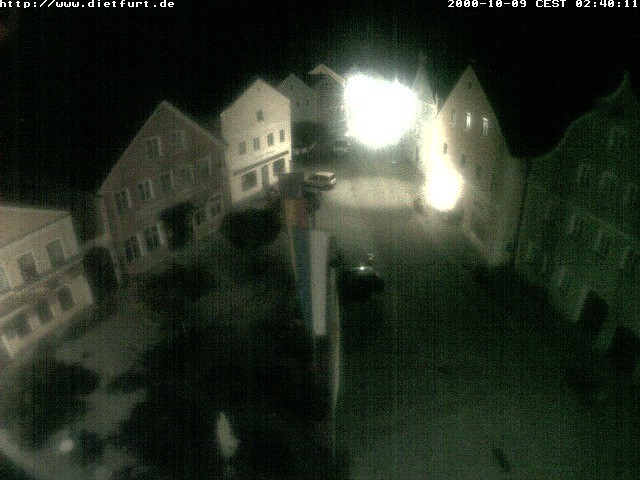 Archiv Foto Webcam Ostansicht Rathaus Dietfurt