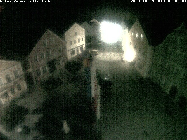 Archiv Foto Webcam Ostansicht Rathaus Dietfurt