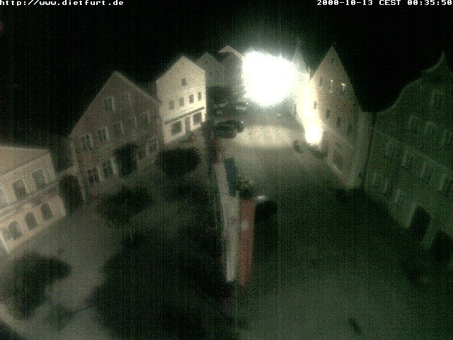 Archiv Foto Webcam Ostansicht Rathaus Dietfurt
