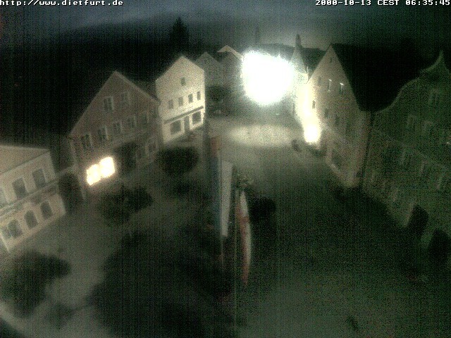 Archiv Foto Webcam Ostansicht Rathaus Dietfurt