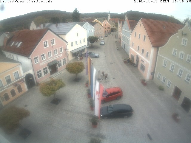 Archiv Foto Webcam Ostansicht Rathaus Dietfurt
