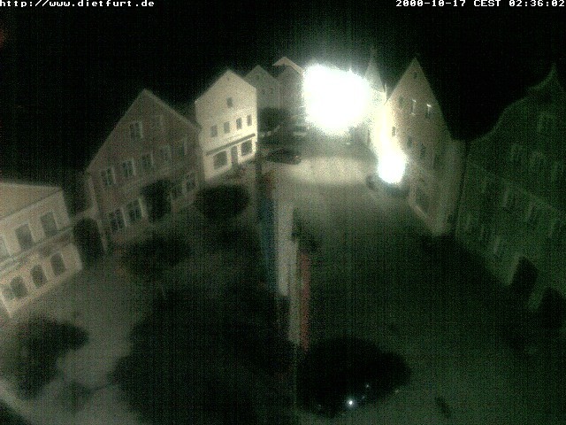 Archiv Foto Webcam Ostansicht Rathaus Dietfurt