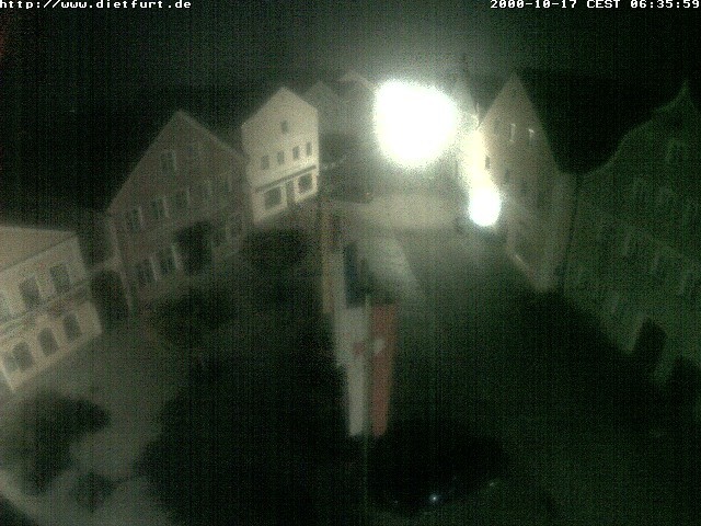 Archiv Foto Webcam Ostansicht Rathaus Dietfurt