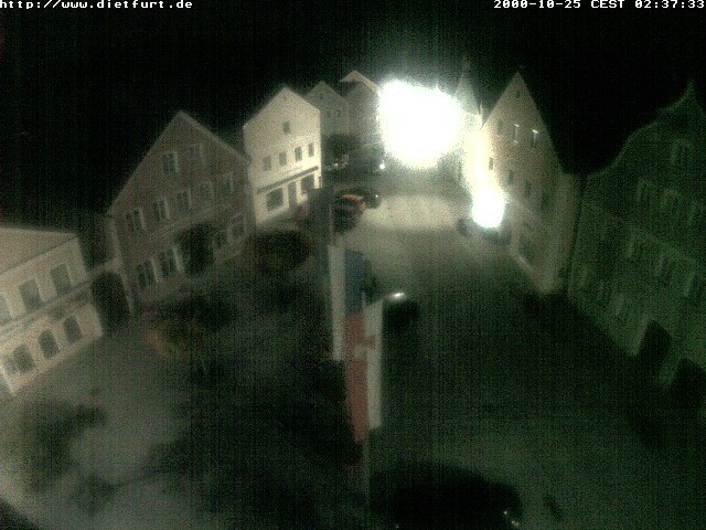 Archiv Foto Webcam Ostansicht Rathaus Dietfurt