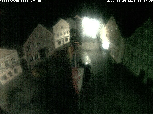 Archiv Foto Webcam Ostansicht Rathaus Dietfurt