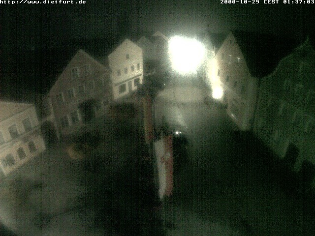 Archiv Foto Webcam Ostansicht Rathaus Dietfurt
