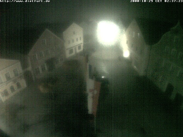Archiv Foto Webcam Ostansicht Rathaus Dietfurt