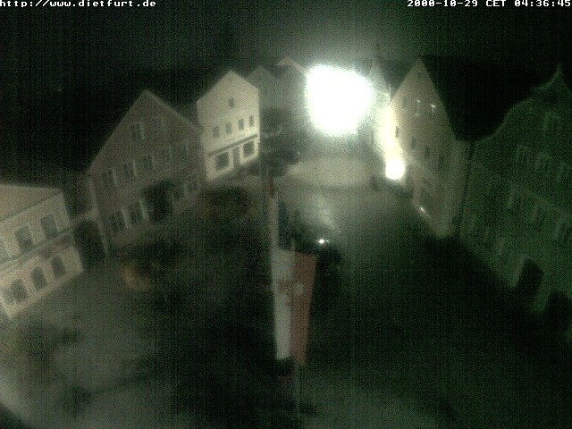 Archiv Foto Webcam Ostansicht Rathaus Dietfurt