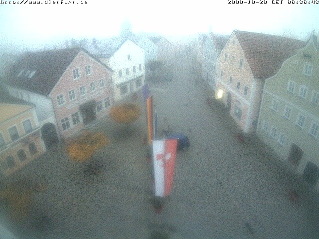Archiv Foto Webcam Ostansicht Rathaus Dietfurt