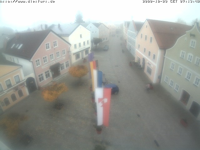 Archiv Foto Webcam Ostansicht Rathaus Dietfurt