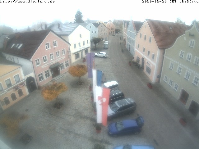 Archiv Foto Webcam Ostansicht Rathaus Dietfurt