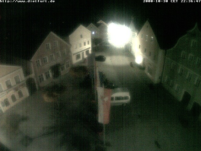 Archiv Foto Webcam Ostansicht Rathaus Dietfurt