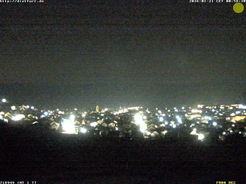 Archived image Webcam View over Dietfurt, Panorama pool