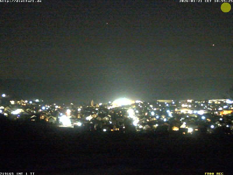 Archived image Webcam View over Dietfurt, Panorama pool