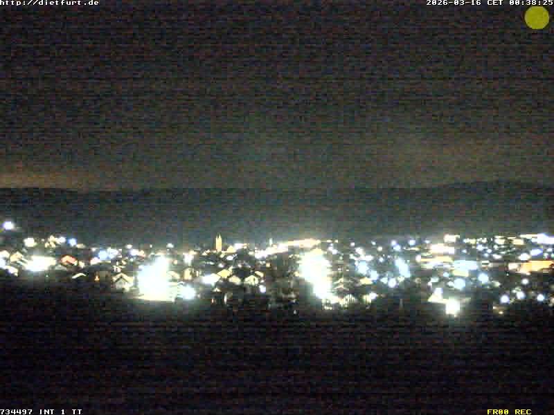 Archived image Webcam View over Dietfurt, Panorama pool
