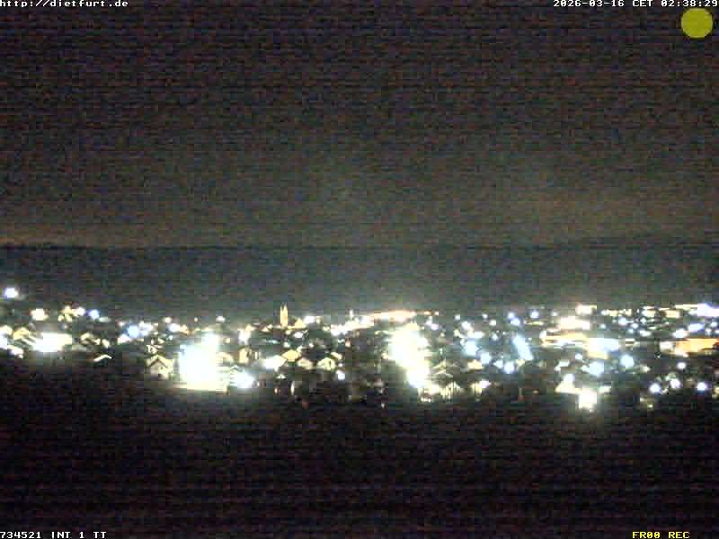 Archived image Webcam View over Dietfurt, Panorama pool