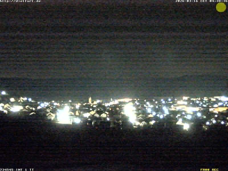 Archived image Webcam View over Dietfurt, Panorama pool