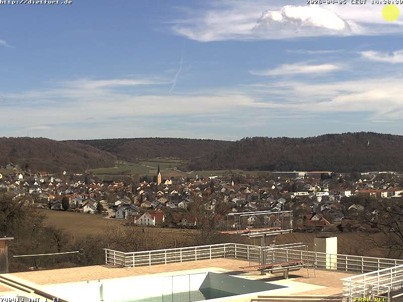 Archiv Foto Webcam 7-Täler-Panoramabad Dietfurt