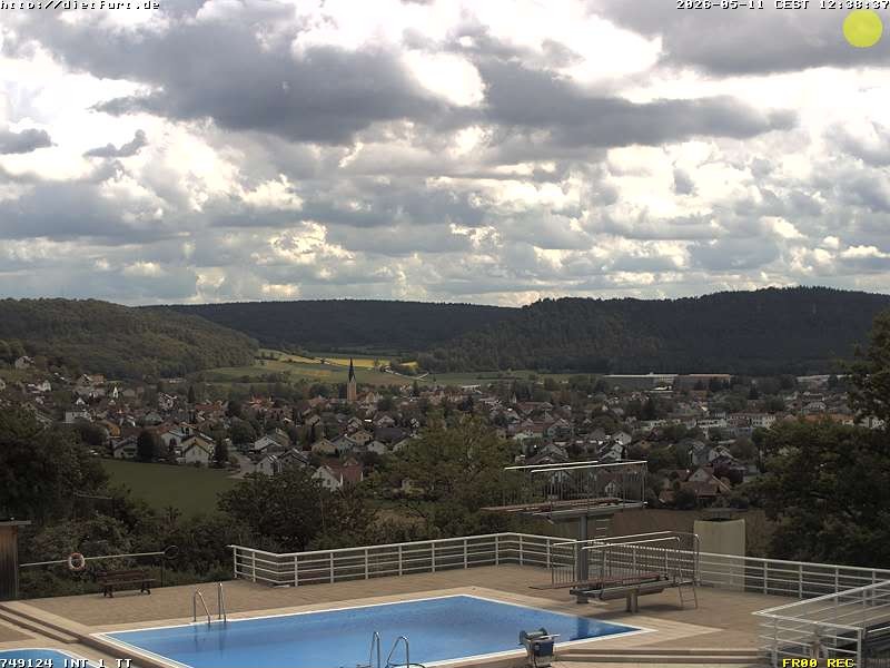 Archiv Foto Webcam 7-Täler-Panoramabad Dietfurt