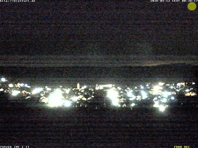 Archived image Webcam View over Dietfurt, Panorama pool