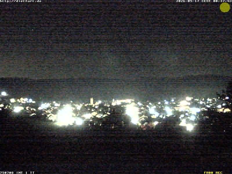 Archived image Webcam View over Dietfurt, Panorama pool