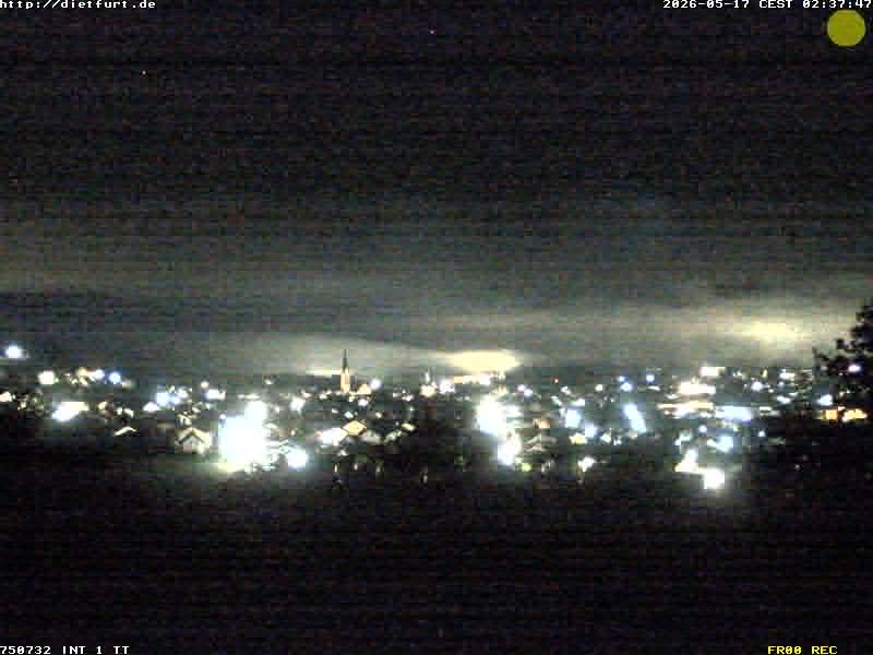 Archived image Webcam View over Dietfurt, Panorama pool