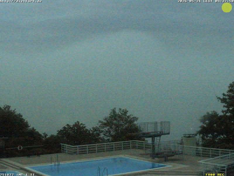 Archived image Webcam View over Dietfurt, Panorama pool
