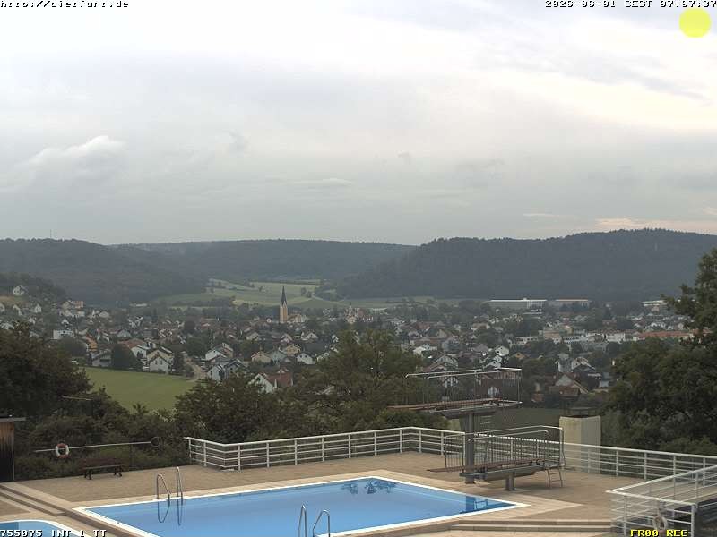 Archiv Foto Webcam 7-Täler-Panoramabad Dietfurt