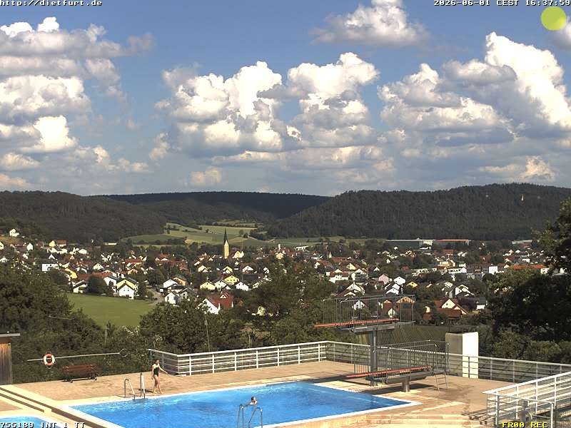 Archiv Foto Webcam 7-Täler-Panoramabad Dietfurt