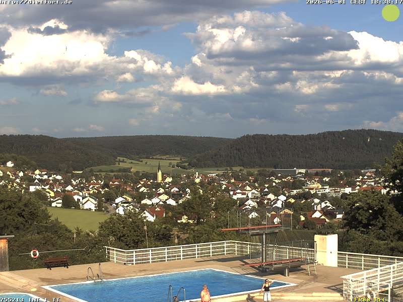 Archiv Foto Webcam 7-Täler-Panoramabad Dietfurt