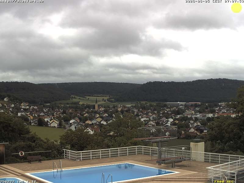 Archiv Foto Webcam 7-Täler-Panoramabad Dietfurt