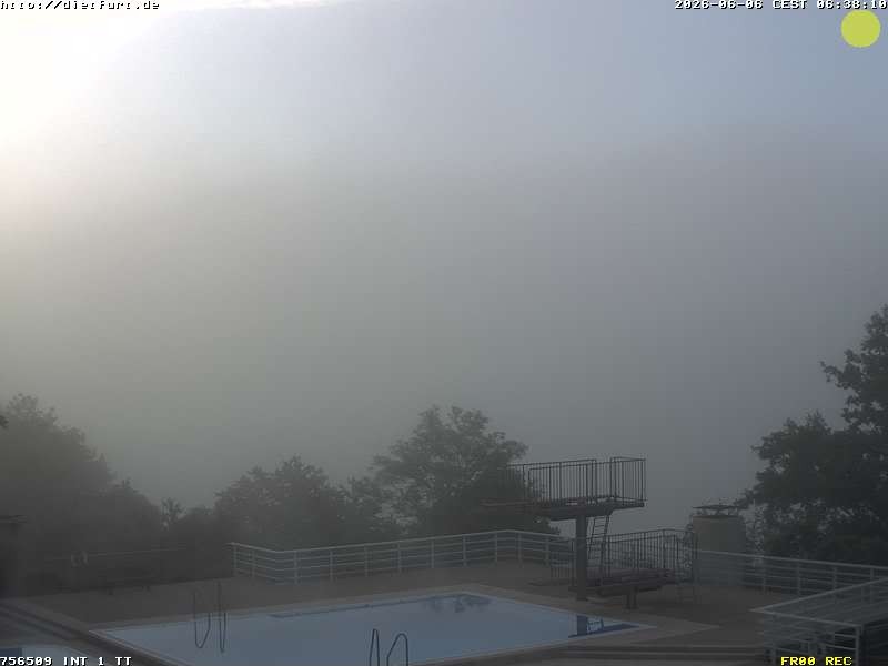 Archived image Webcam View over Dietfurt, Panorama pool