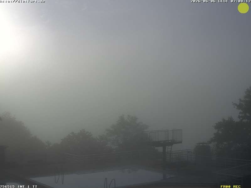 Archived image Webcam View over Dietfurt, Panorama pool
