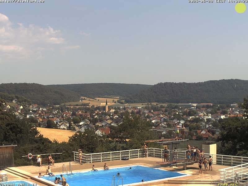 Archiv Foto Webcam 7-Täler-Panoramabad Dietfurt