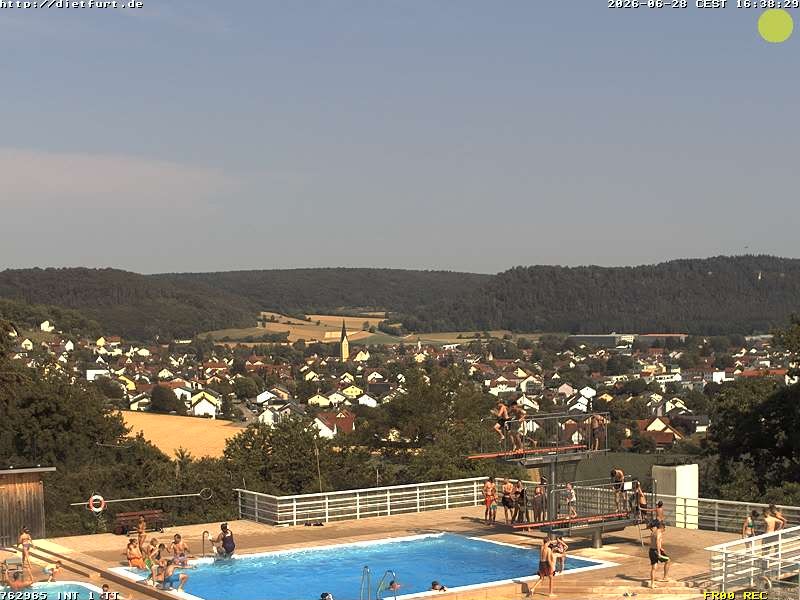 Archiv Foto Webcam 7-Täler-Panoramabad Dietfurt