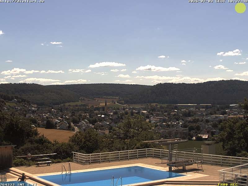 Archiv Foto Webcam 7-Täler-Panoramabad Dietfurt