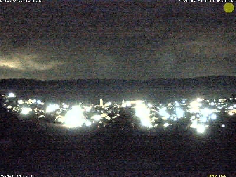 Archived image Webcam View over Dietfurt, Panorama pool