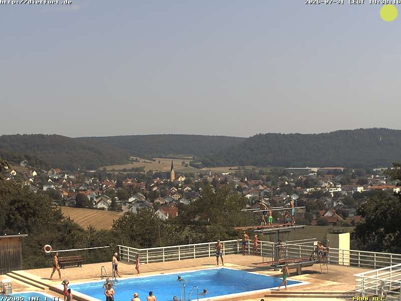 Archiv Foto Webcam 7-Täler-Panoramabad Dietfurt
