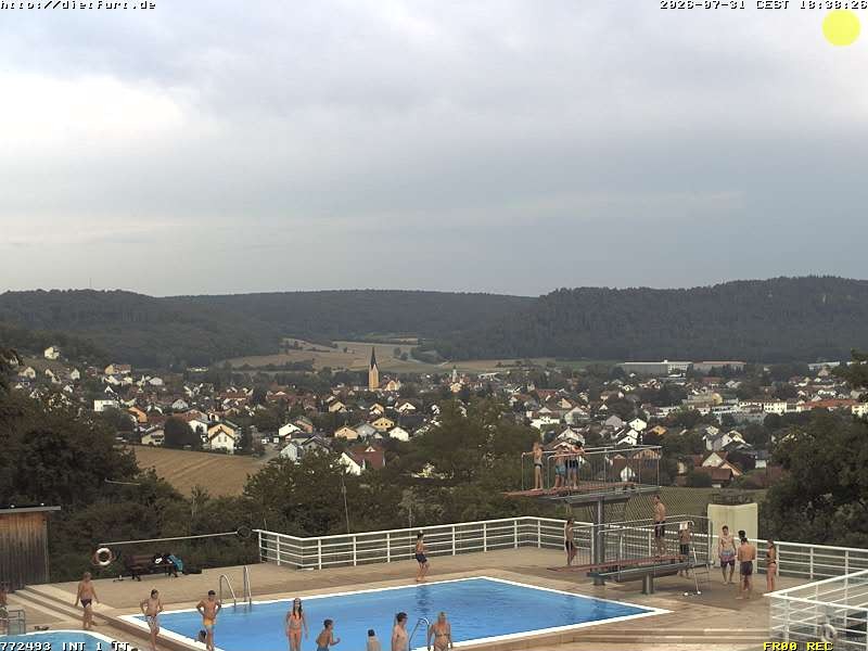 Archiv Foto Webcam 7-Täler-Panoramabad Dietfurt