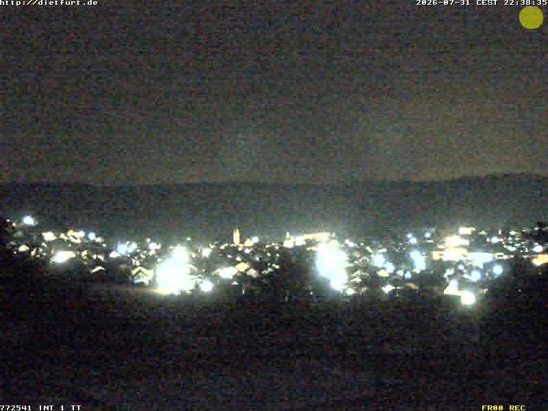 Archived image Webcam View over Dietfurt, Panorama pool