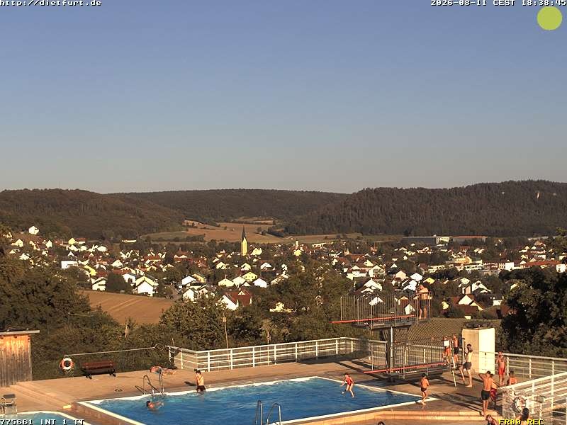 Archiv Foto Webcam 7-Täler-Panoramabad Dietfurt