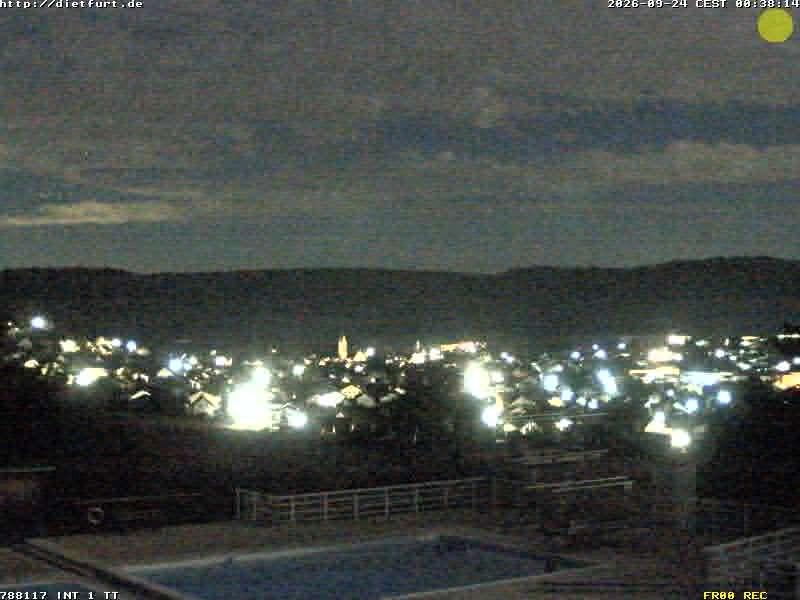 Archived image Webcam View over Dietfurt, Panorama pool