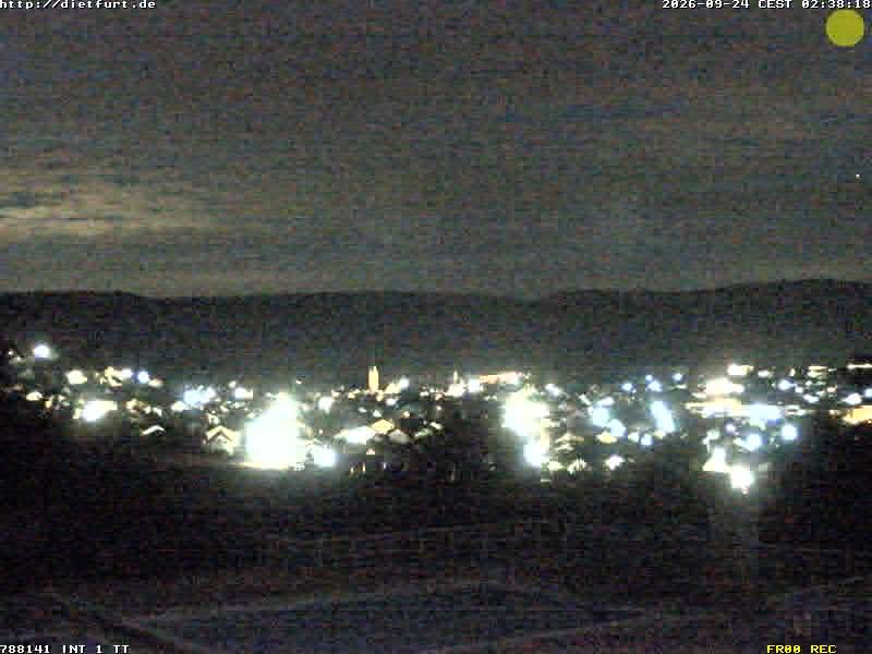 Archived image Webcam View over Dietfurt, Panorama pool