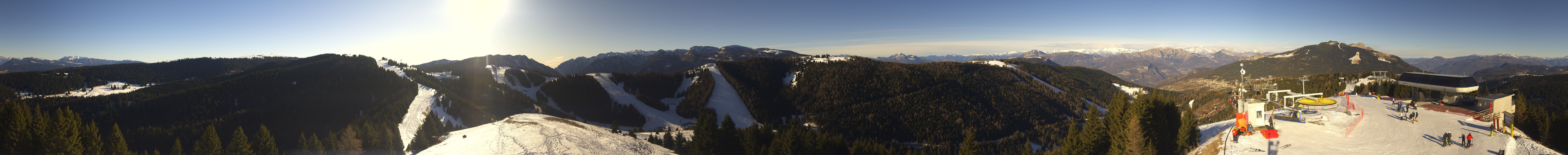 Archiv Foto Webcam Alpe Cimbra Panorama - Folgaria Lavarone Luserna